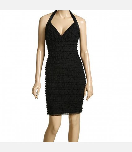 Ruffle Net Dress
