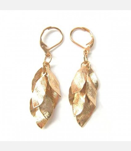 Golden Leaves Earrings