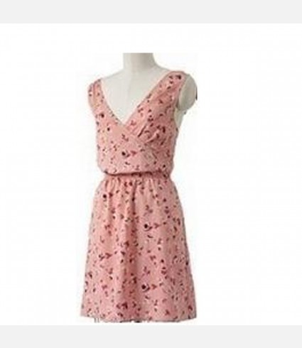 Pink Floral Sun Dress