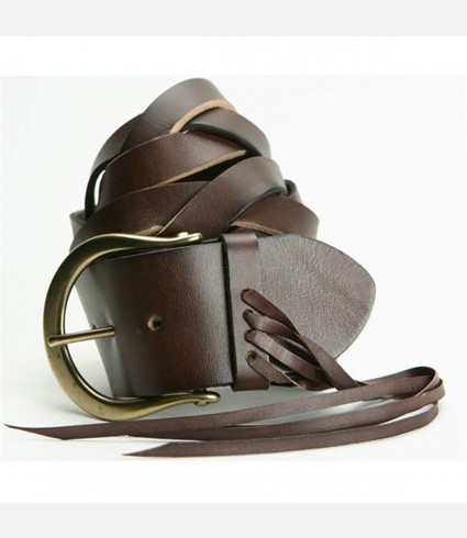 Woven Tassel Belt