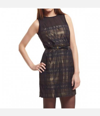 Plaid Top Dress