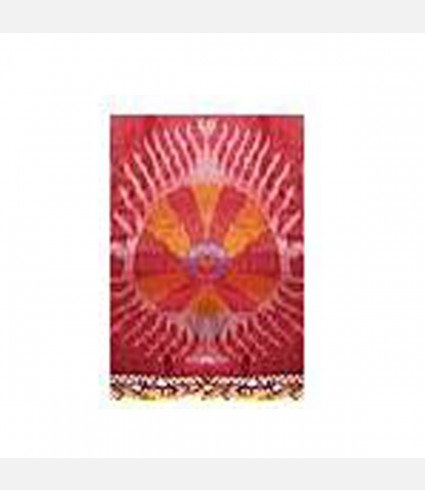 Star Ikat Silk Scarf
