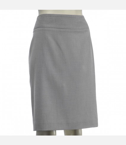 Straight Grey Skirt