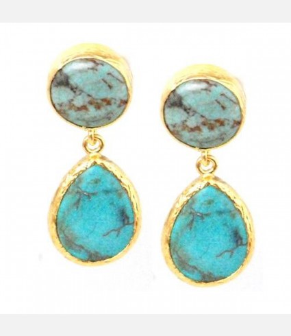 Red Jade Drop Earrings