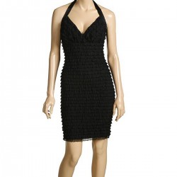 Ruffle Net Dress
