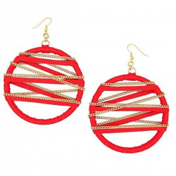 Zigzag Hoop Earrings