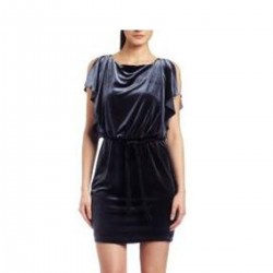 Velvet Batwing Dress