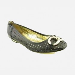 Black Evie Flats