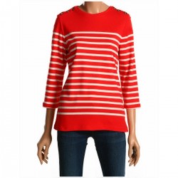 3/4 Sleeve Crew Top