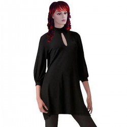 Keyhole Trapeze Dress
