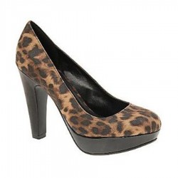 Olivid Leopard Print Pump 