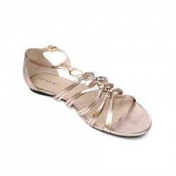 Randy Metallic Sandal Flats