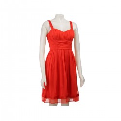 ASL Ruched Chiffon Dress