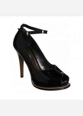 Bistrol Black Patent Pumps 