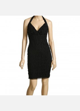 Ruffle Net Dress