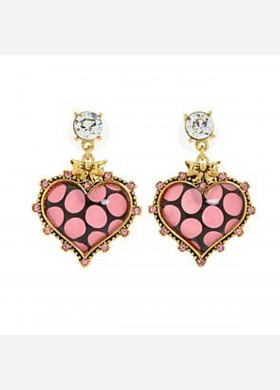 School of Dance Polka Dot Earrings