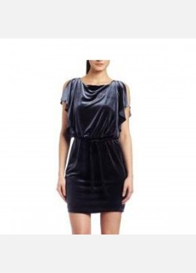 Velvet Batwing Dress