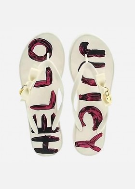 "Hello Juicy" Flip Flops