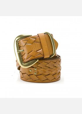 Leather Stitched Belt
