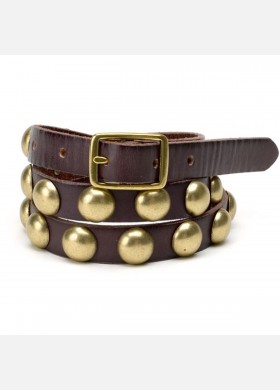 Skinny Domed Belt