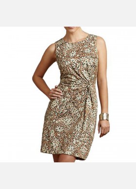 Side Knot Shift Dress