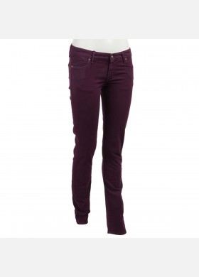 Currant Color 5-pocket Jeans