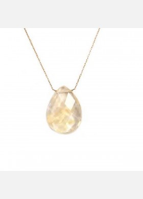 Pineapple Quartz Necklace