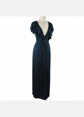 Blue Frilly Dress