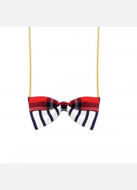 Red Preppy Necklace
