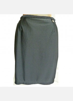 Jeans Blue Print Skirt