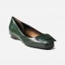 Calvin Klein Green Lucia Flats